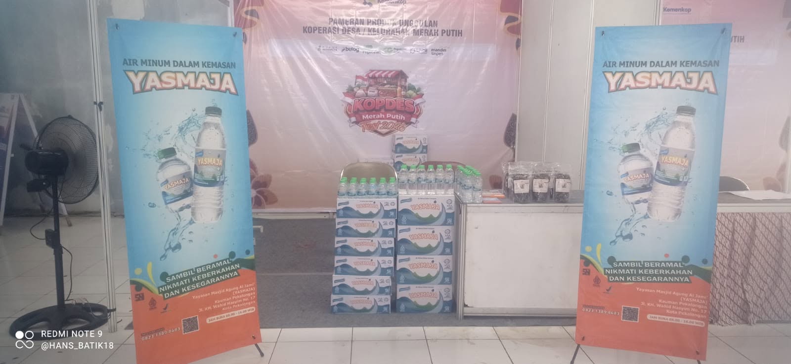 AMDK Yasmaja Hadir di Peluncuran Produk Unggulan Kopdes Kauman Pekalongan